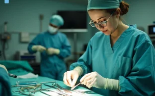 پرستار اسکراب