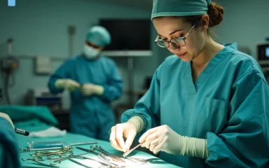 پرستار اسکراب